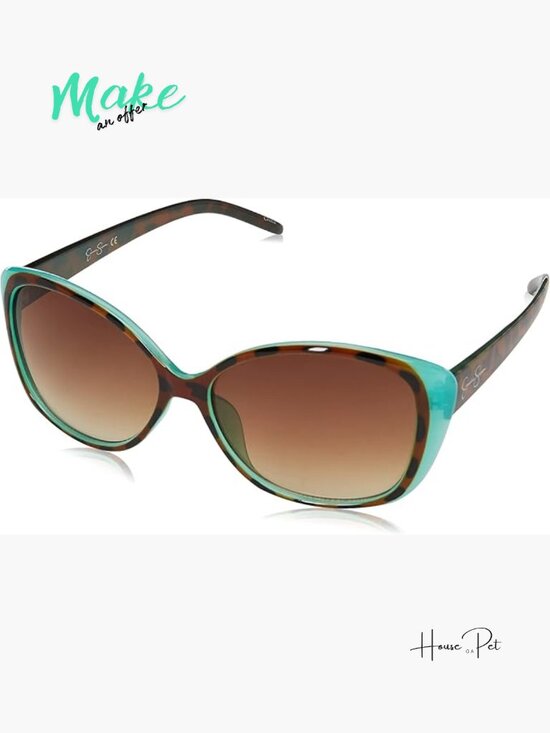 Retro Cat Eye Sunglasses with UV400 Protection - Lightweight Polycarbonate main image 5